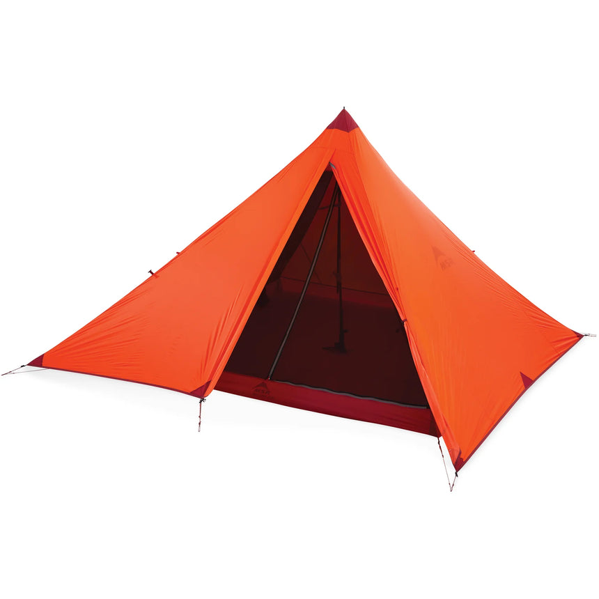 MSR Front Range U/light Tarp Shelter (PF) Outdoor Action- Poles Sold Separately