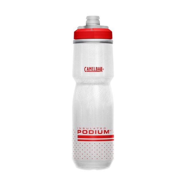 CamelBak Podium Chill™ 24oz Bike Bottle Outdoor Action Fiery Red- front