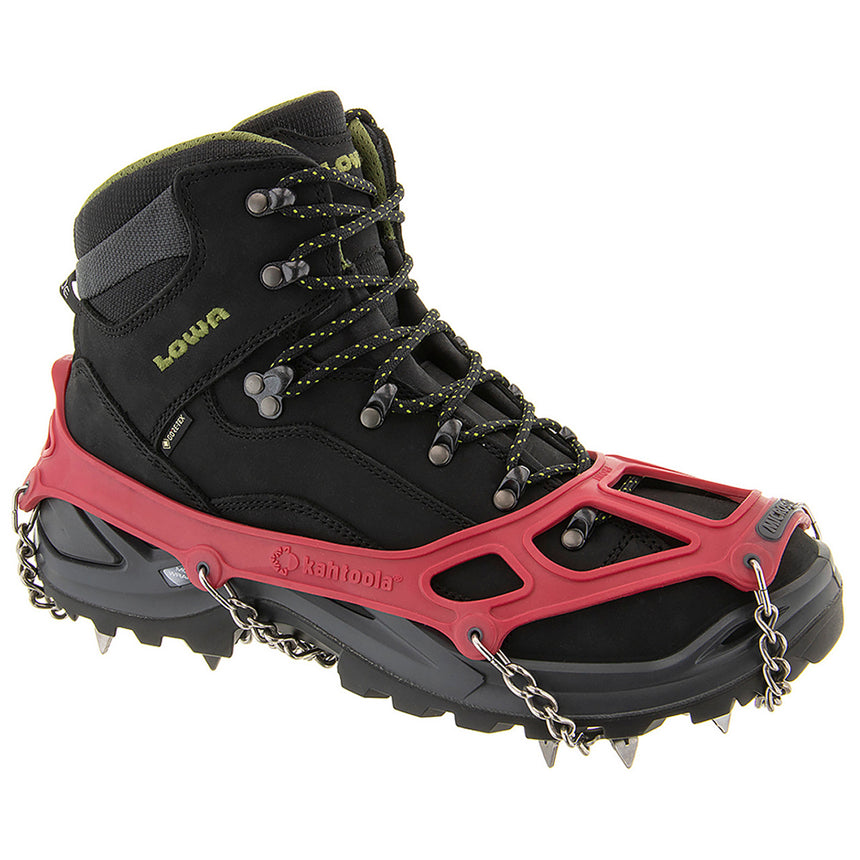 Kahtoola Microspikes Footwear Traction Outdoor Action Red- Product overview