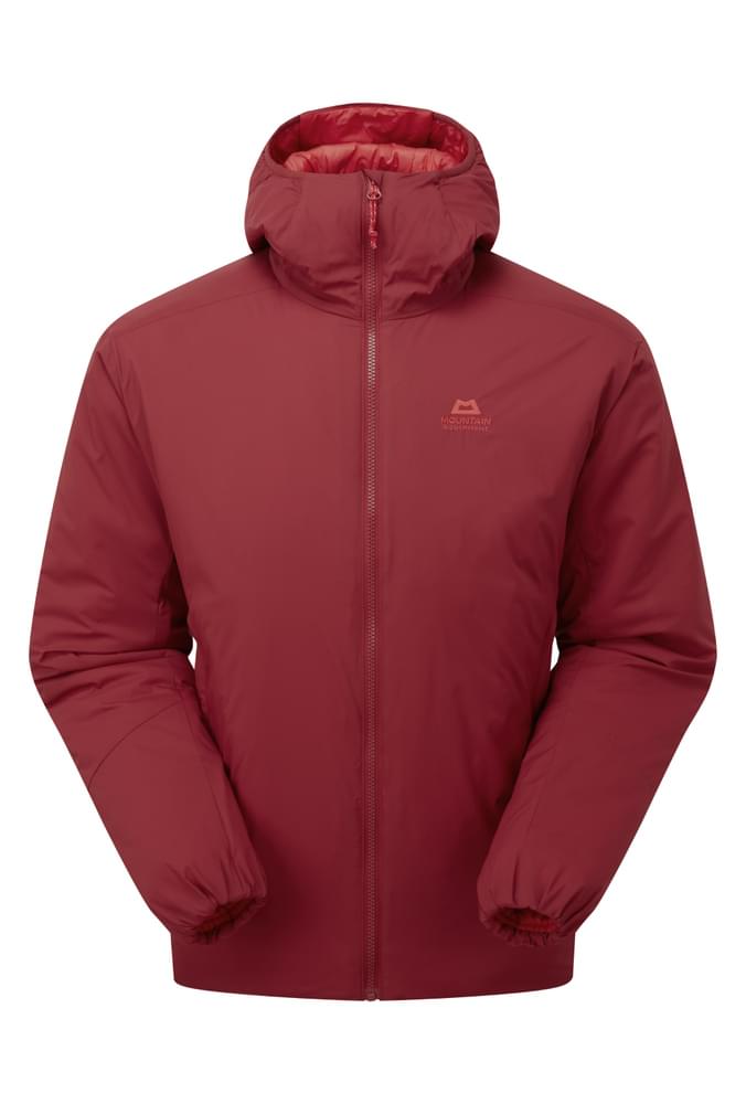 Mountain Equipment Andola Mens Jacket Outdoor Action Merlot- Front
