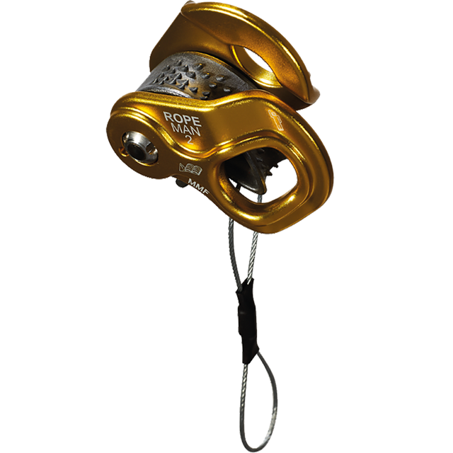 Wild Country Climbing Ropeman 2 Ascender Outdoor Action Gold - Full View