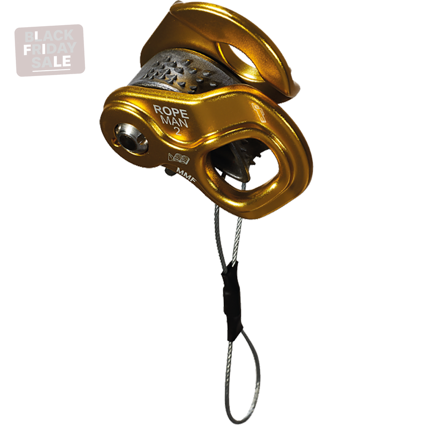 Wild Country Climbing Ropeman 2 Ascender Outdoor Action Gold - Full View