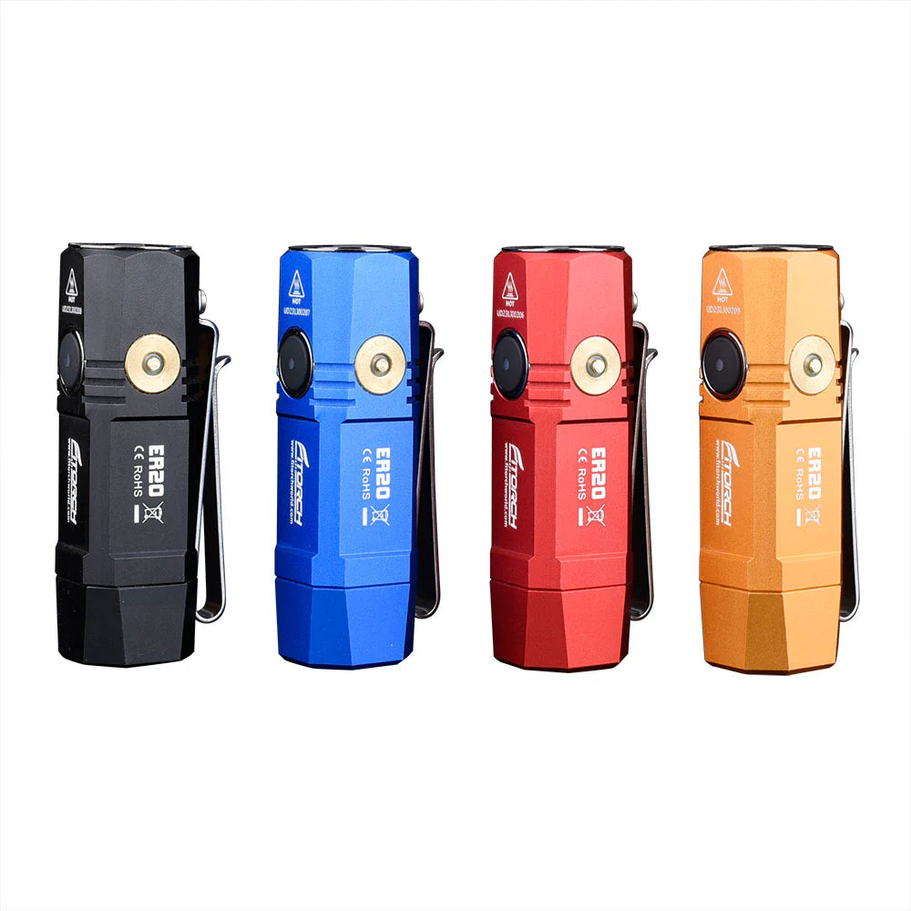 Outdoor Action
Fitorch ER20 Mini rechargeable Flashlight