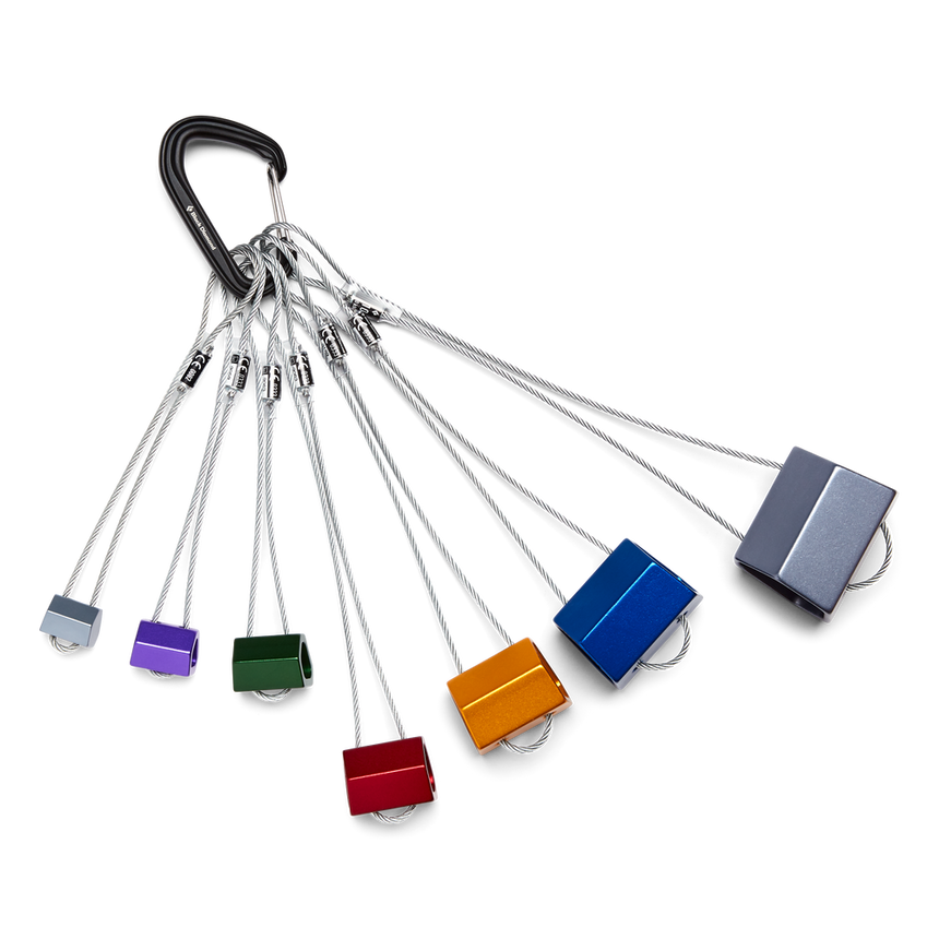 Black DiamondBlack Diamond Wired Hexentric Set #4-10Outdoor Action