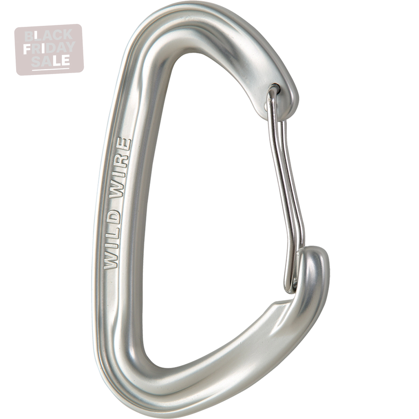 Wild Country Climbing Wildwire Carabiner Outdoor Action Silver - Side