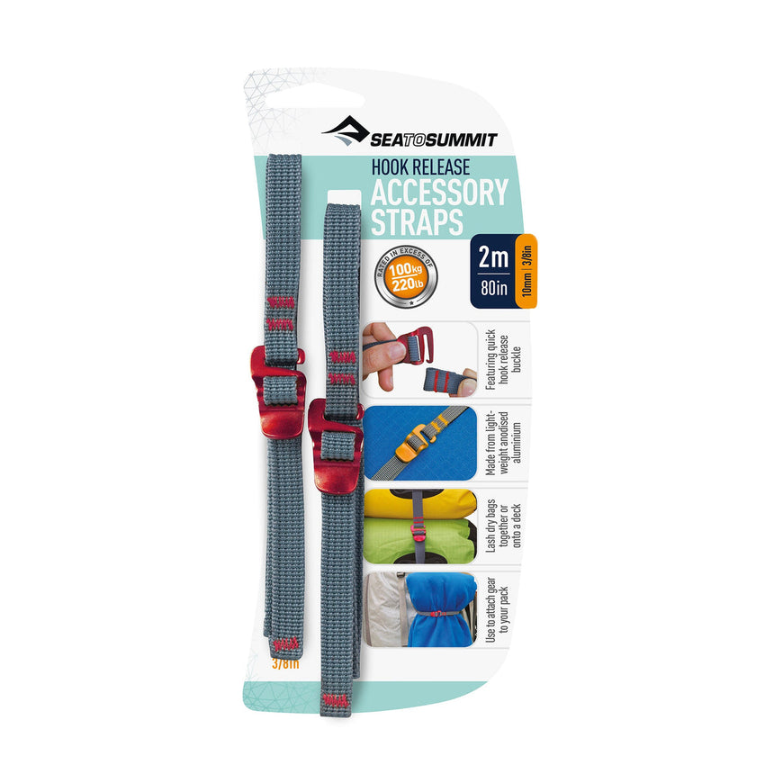 Sea To SummitSea to Summit Accessory Straps with Hook ReleaseOutdoor Action