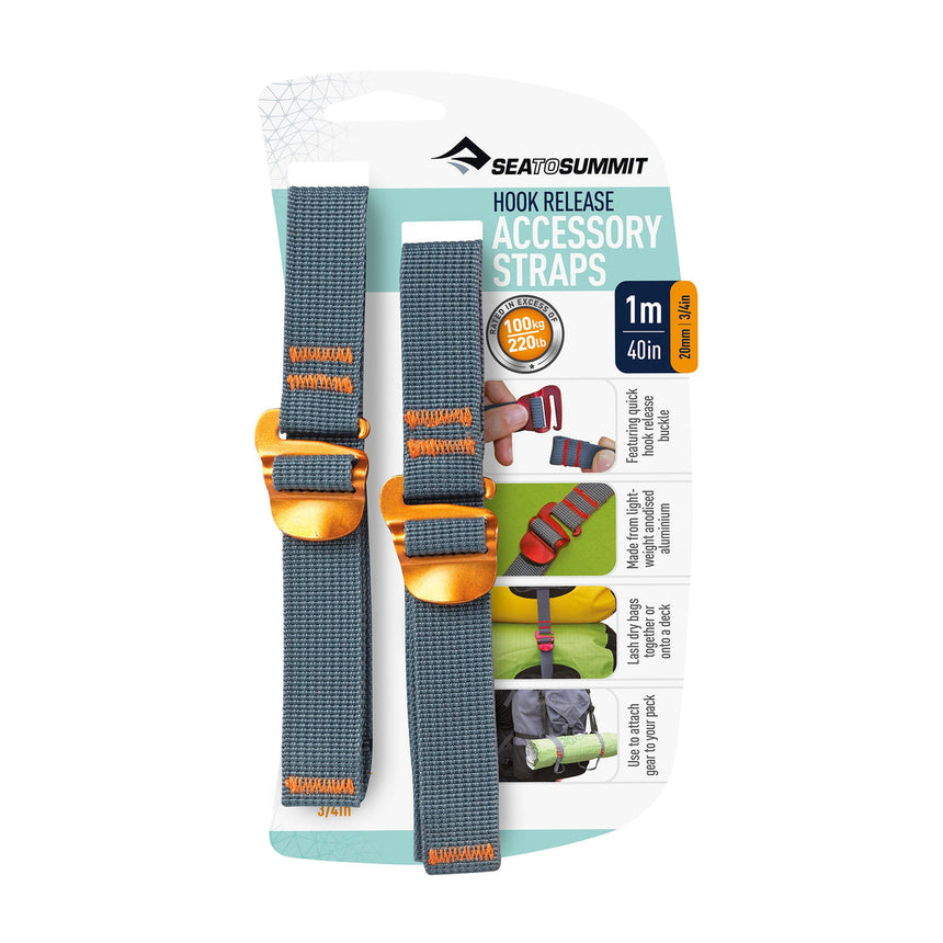 Sea To SummitSea to Summit Accessory Straps with Hook ReleaseOutdoor Action
