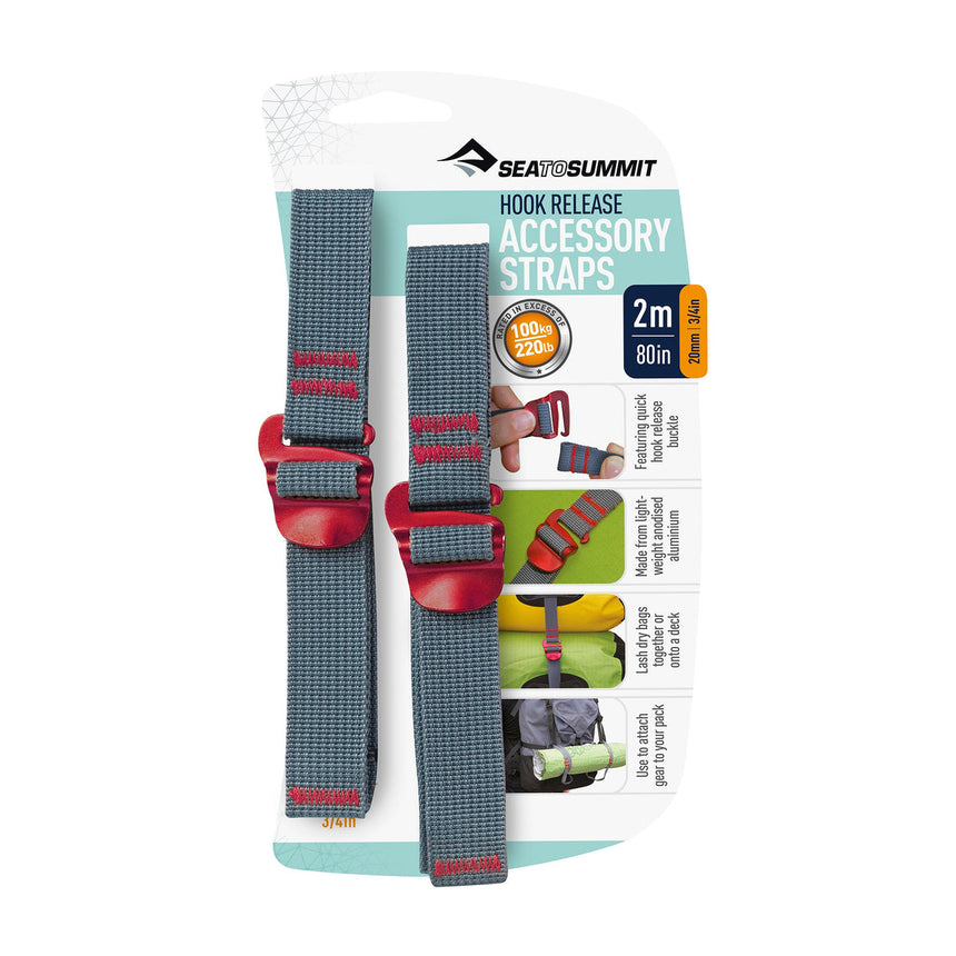 Sea To SummitSea to Summit Accessory Straps with Hook ReleaseOutdoor Action