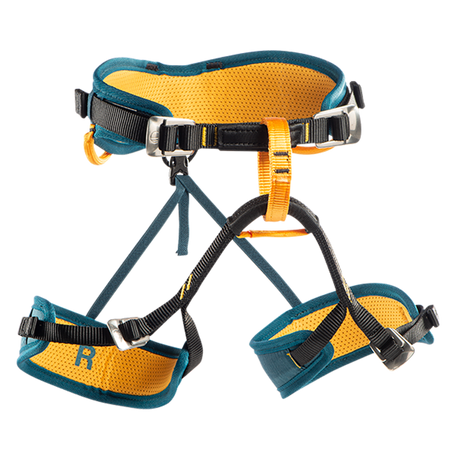 Wild Country Climbing Movement Kids Harness Outdoor Action Petrol/Nectar - Front