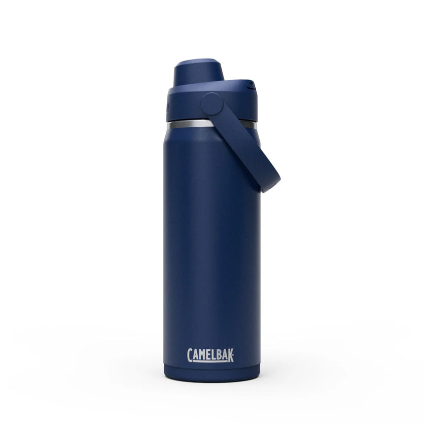 Camelbak Thrive™ Chug 20oz Bottle, Insulated Stainless Steel Outdoor Action Navy- Front