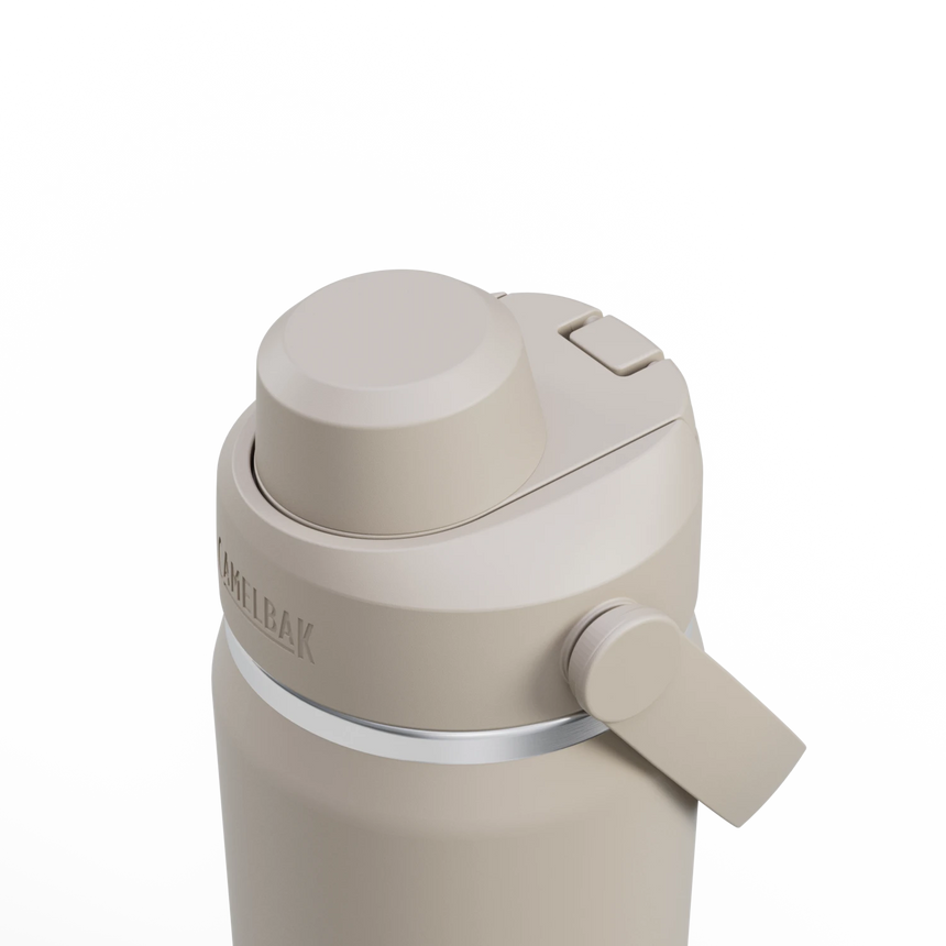 Camelbak Thrive™ Chug 20oz Bottle, Insulated Stainless Steel Outdoor Action Stone- Closed Lid