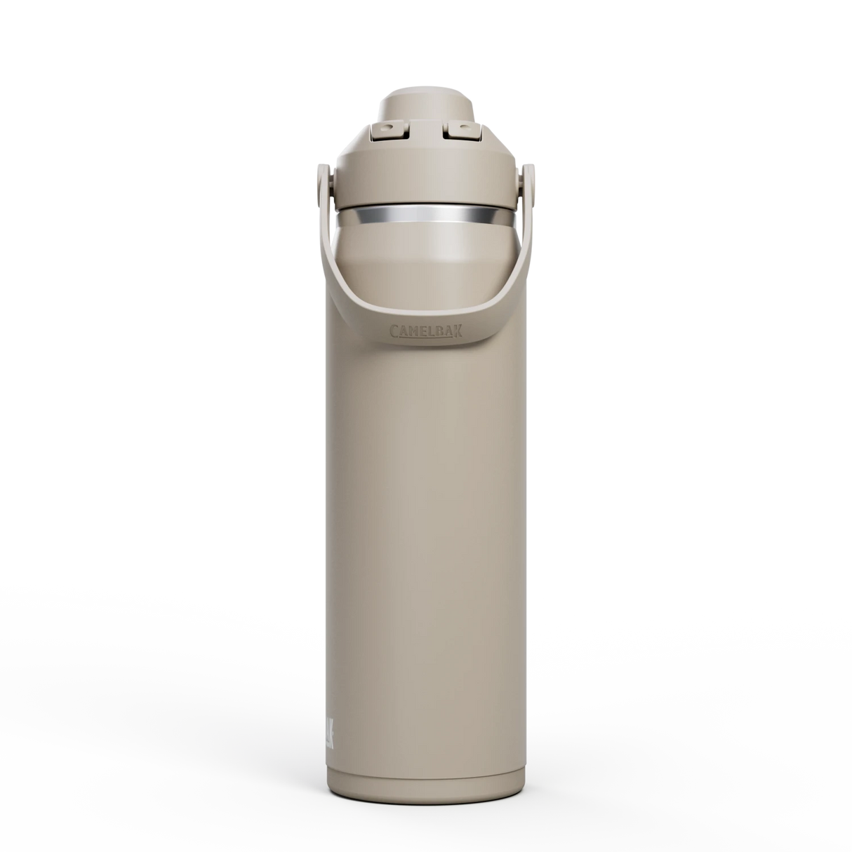 Camelbak Thrive™ Chug 25oz Bottle, Insulated Stainless Steel Outdoor Action Stone- Side