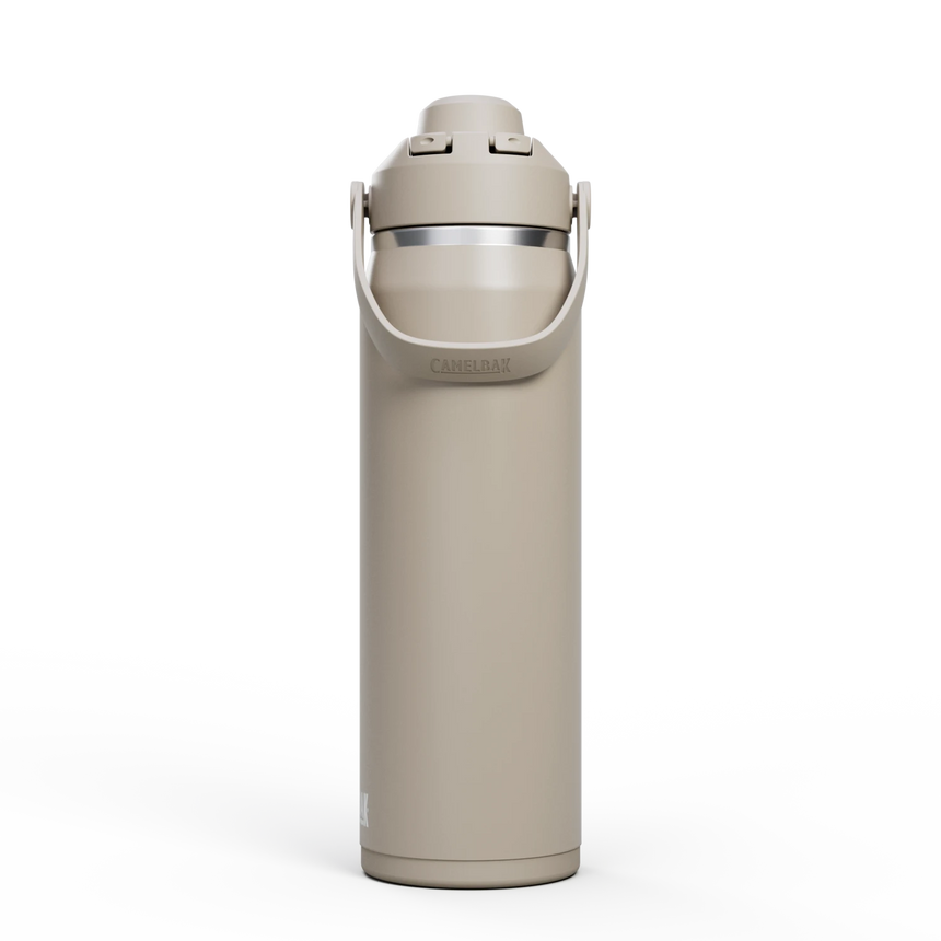 Camelbak Thrive™ Chug 25oz Bottle, Insulated Stainless Steel Outdoor Action Stone- Side