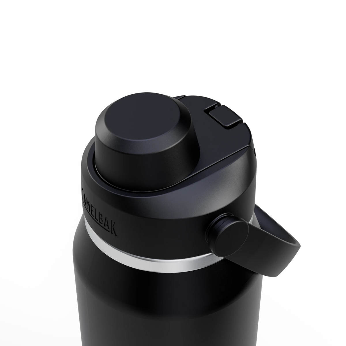 Camelbak Thrive™ Chug 32oz Bottle, Insulated Stainless Steel Outdoor Action Black- Leak Proof Lid