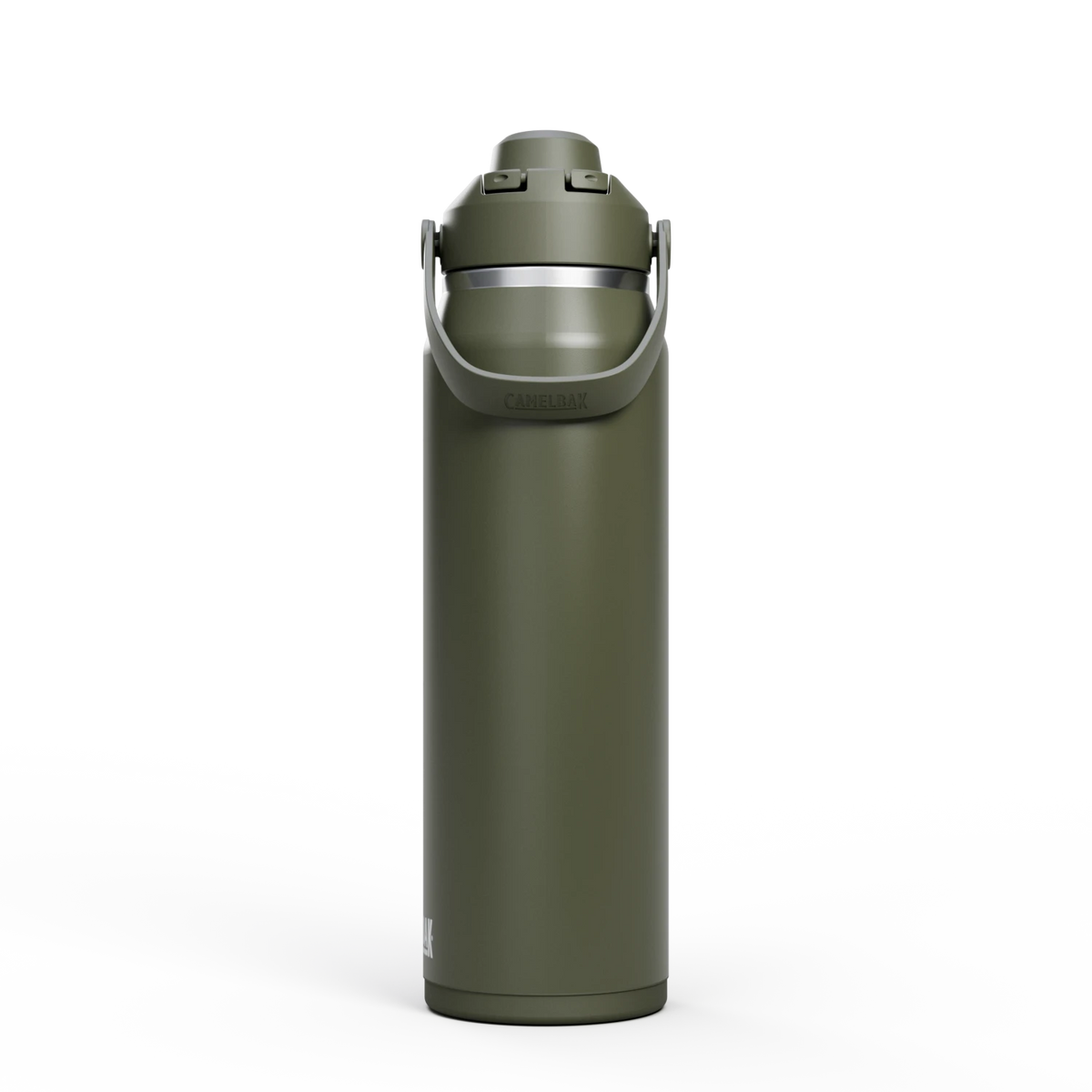 Camelbak Thrive™ Chug 32oz Bottle, Insulated Stainless Steel Outdoor Action Moss- Side