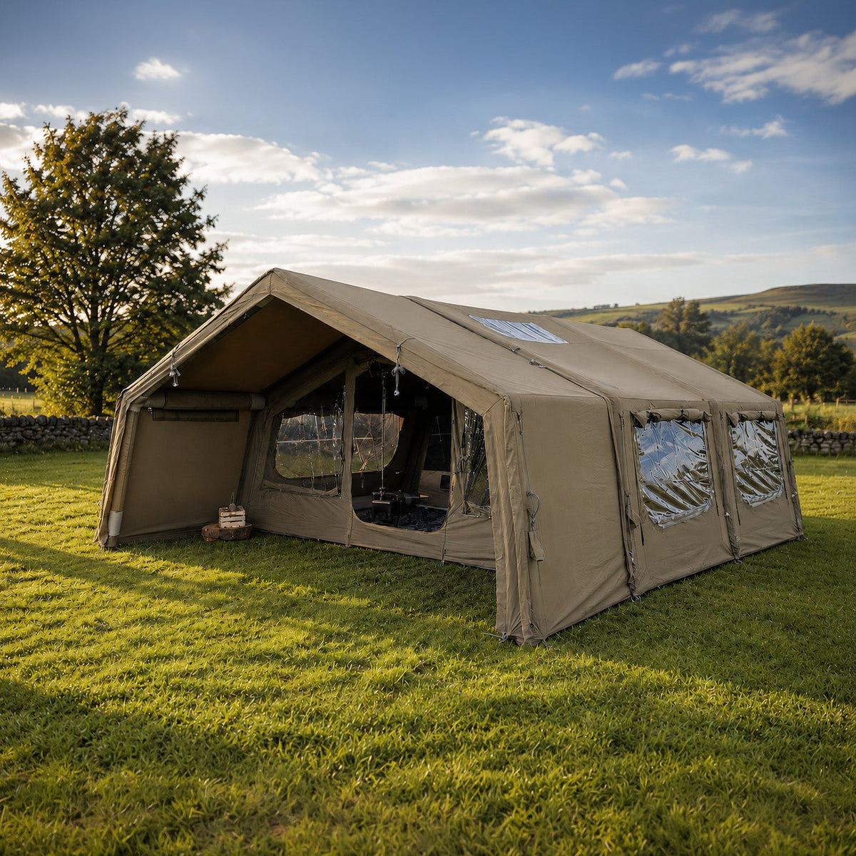 Holawild AirTek Machu Picchu XL in Khaki - Canopy
