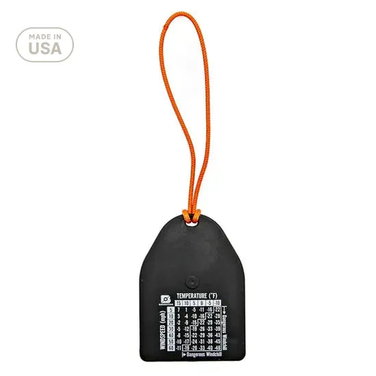 Brunton Tag-Along 9045 Chill Compass Outdoor Action - Temperature chart