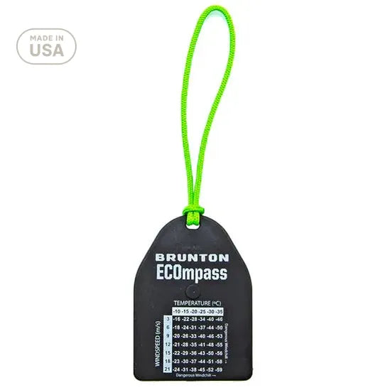 Brunton Tag-Along 9045 Chill ECO Compass Outdoor Action - Back Celsius