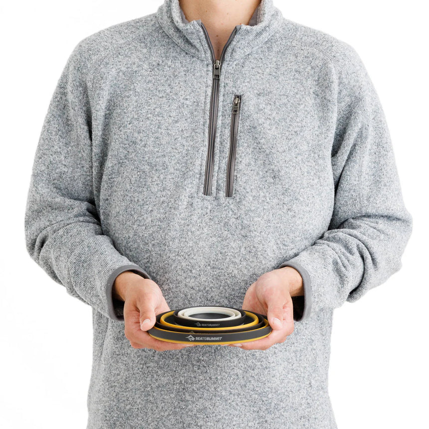 Sea To SummitSea to Summit Frontier Ultralight Collapsible Dinnerware Set - 3 pieceOutdoor Action