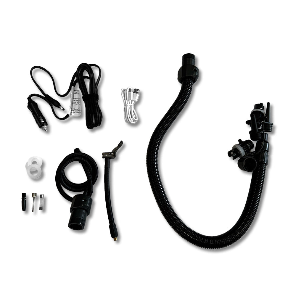Holawild VorTex Rechargeable Air Pump - Included adapters