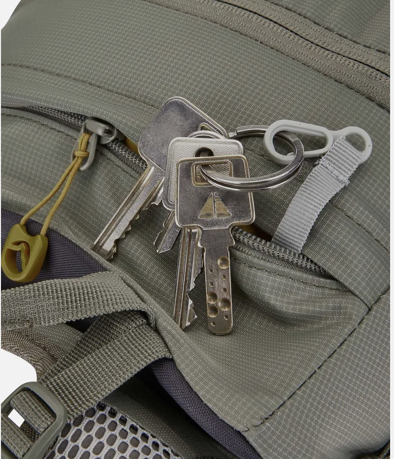 Keychain detail backpack