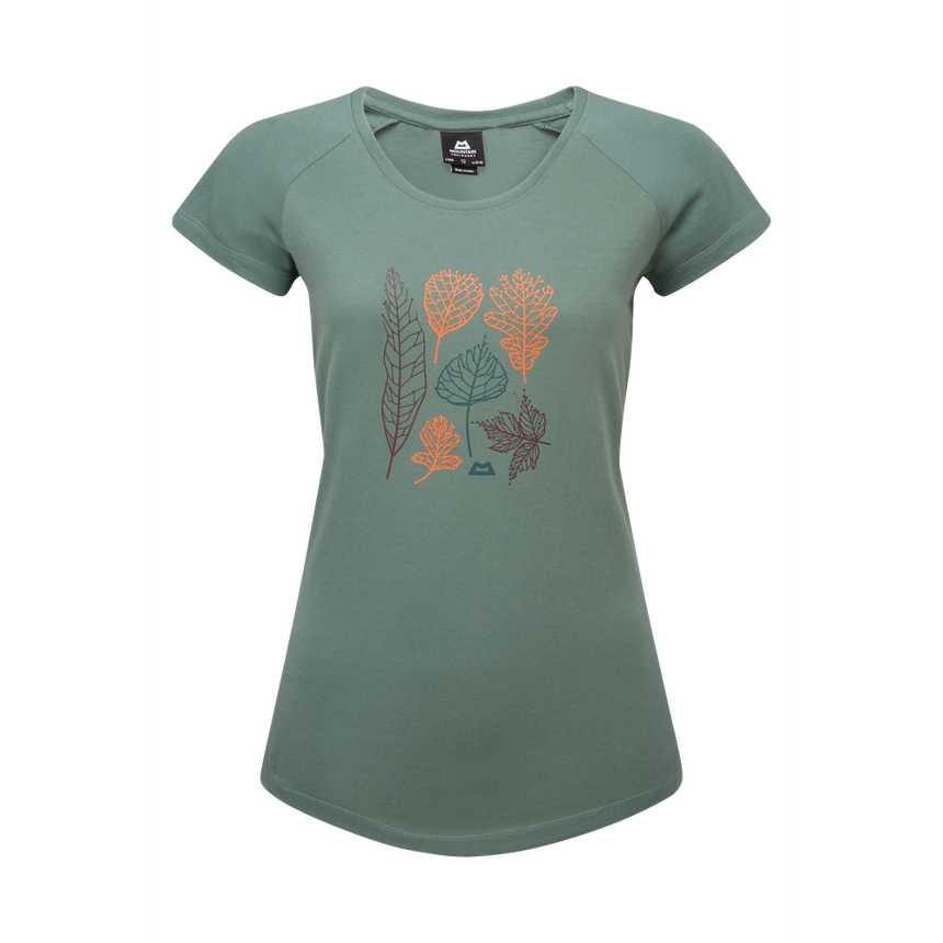 Mountain Equipment Leaf Women's Tee Outdoor Action