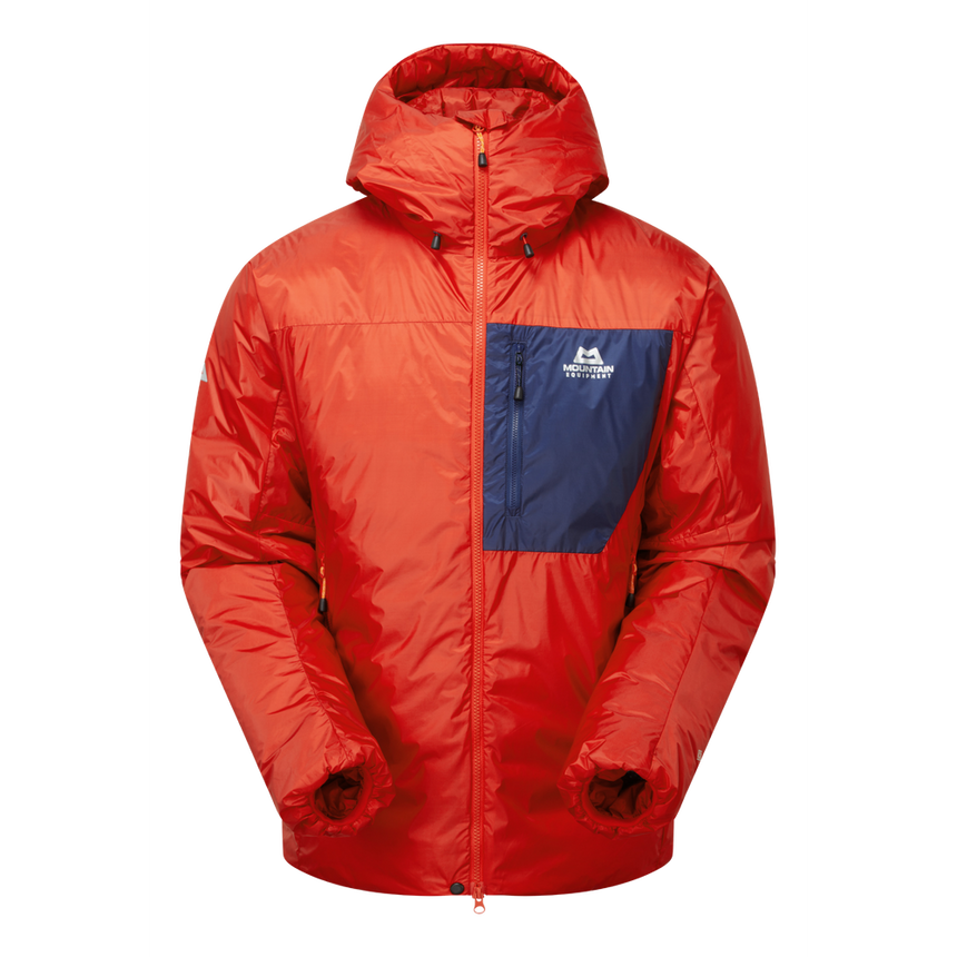Mountain Equipment Xeros Men's Jacket Outdoor Action Chili Red/Medieval- front