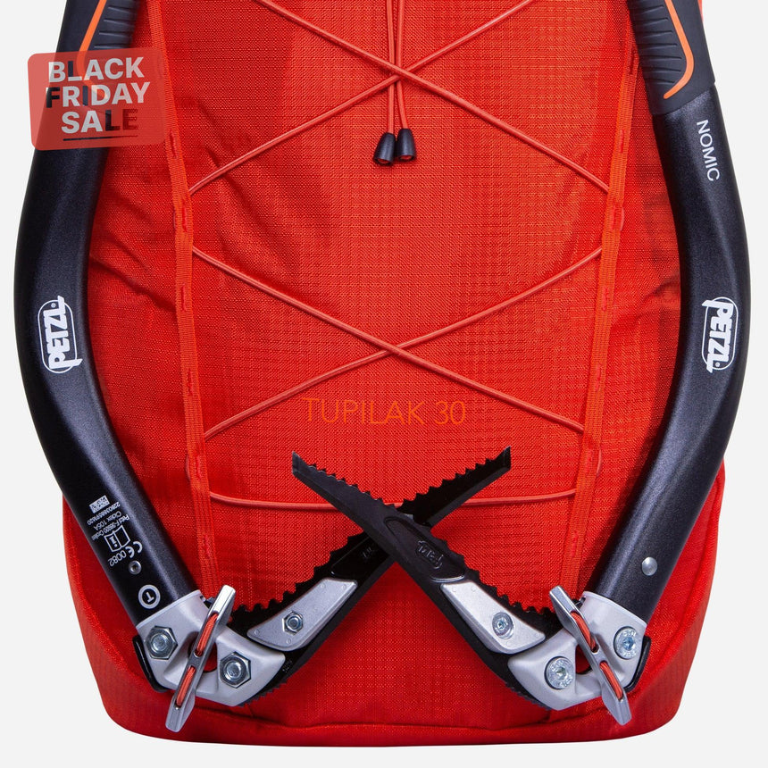 Mountain Equipment Tupilak 30+ Backpack bottom half ice axe floating storage image