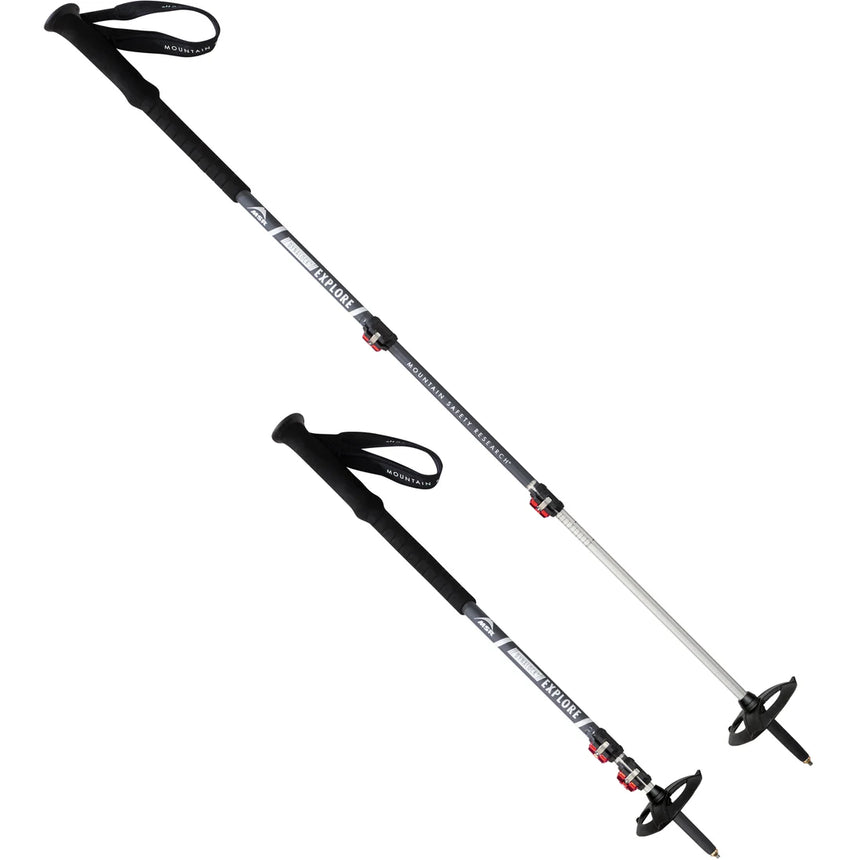 MSR DynaLock Explore Backcountry Poles Outdoor Action- Collapsible