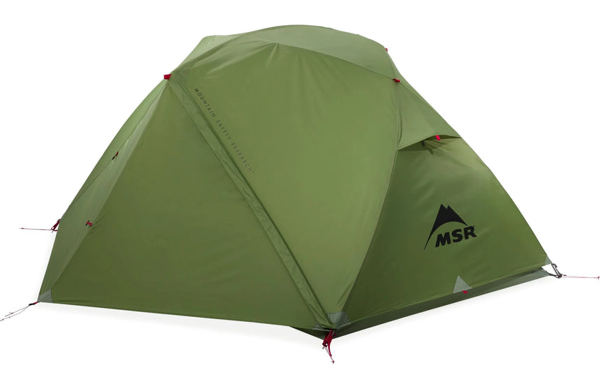 MSR Elixir™ 2-Person Backpacking Tent Outdoor Action- Fully Closed Fly