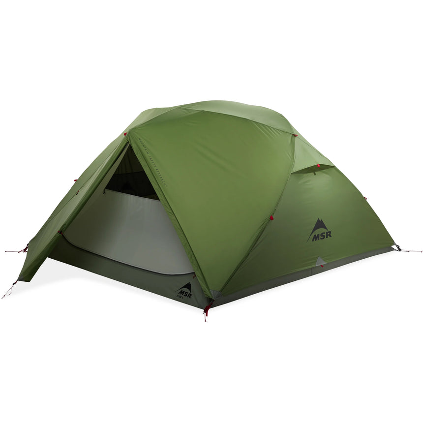 MSR Elixir™ 4-Person Backpacking Tent Outdoor Action- vestibule