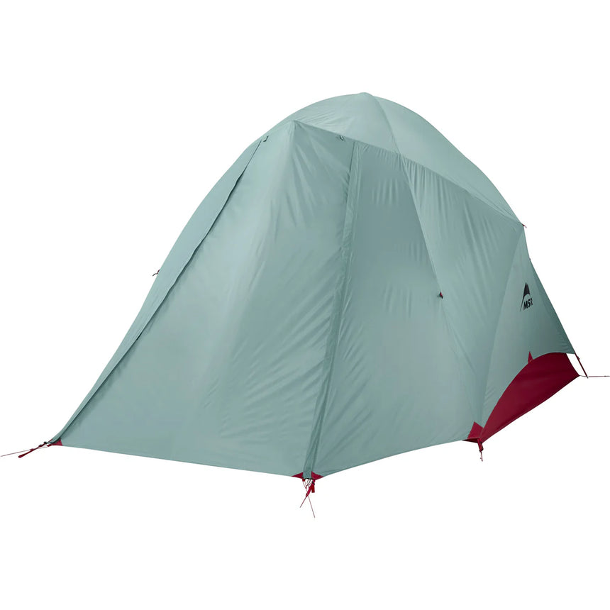 MSR Habiscape™ 4-Person Family & Group Camping Tent Outdoor Action- Fully Closed Fly