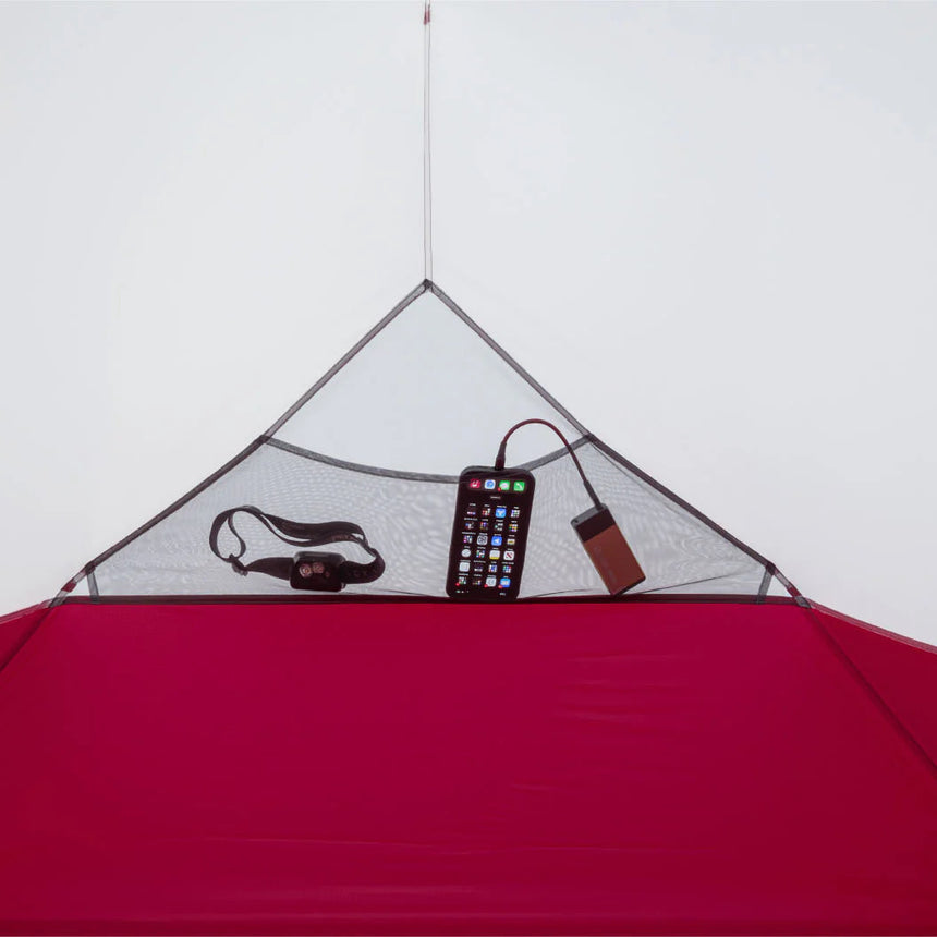 MSR Hubba Hubba™ Bikepack 2-Person Tent Outdoor Action- Pocket Detail