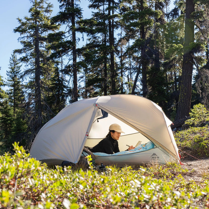 MSR Hubba Hubba™ LT 1-Person Backpacking Tent Outdoor Action- Livability