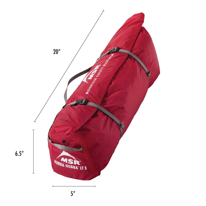 MSRMSR Hubba Hubba™ LT 3-Person Backpacking TentOutdoor Action