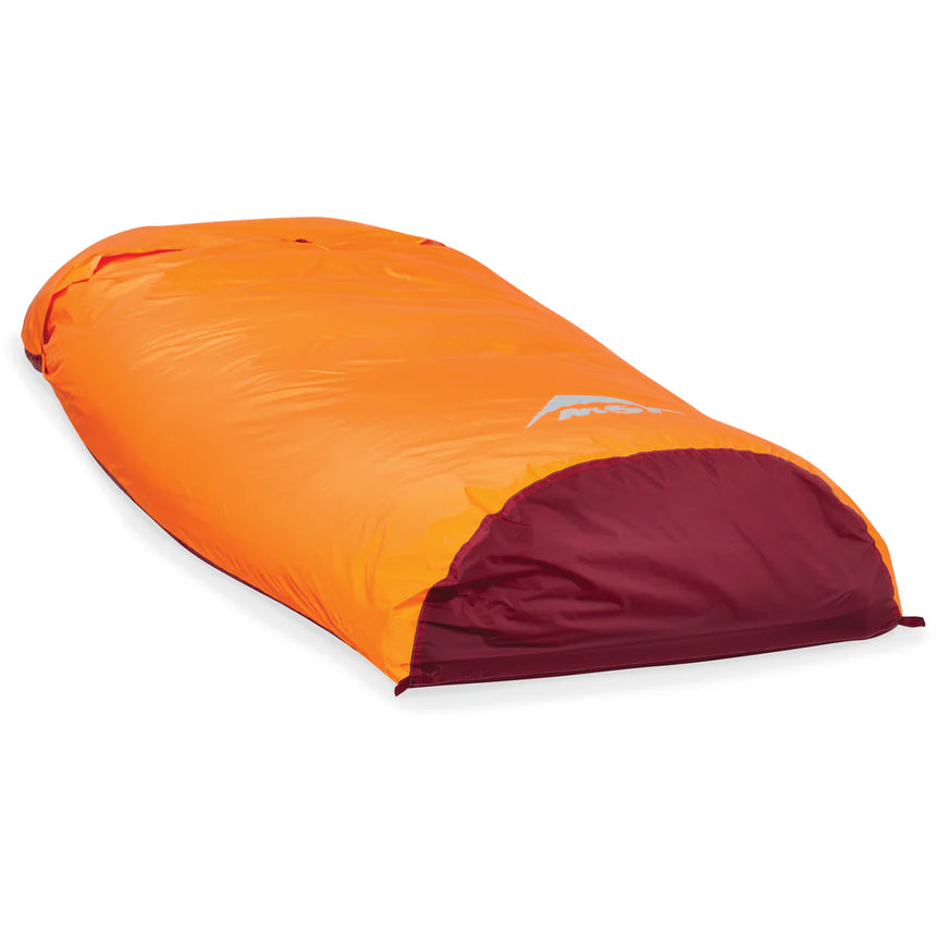 MSR Pro Bivy Outdoor Action- foot