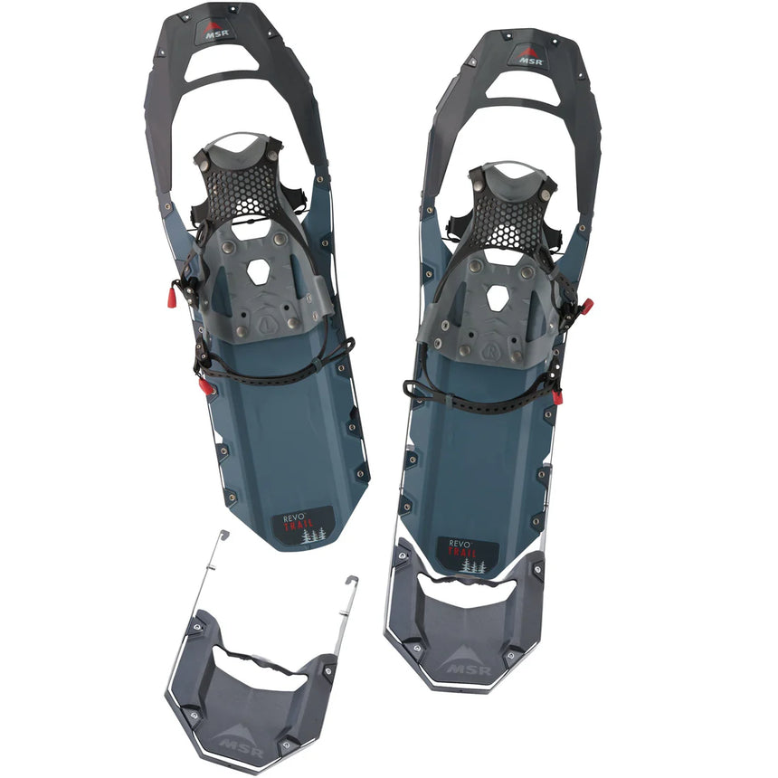MSR Revo™ Tails Outdoor Action- product on snowshoes