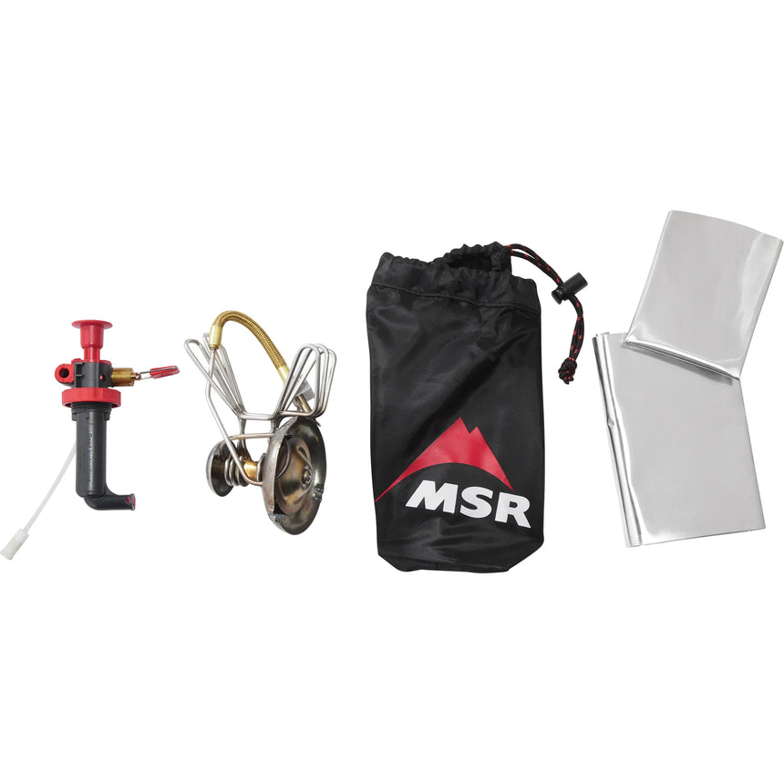 MSR Whisperlite Stove Outdoor Action- Contents