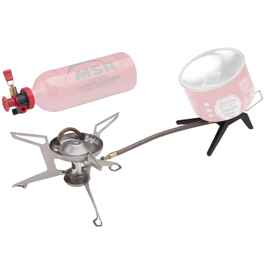 MSR Whisperlite Universal Stove Outdoor Action- Product Preview