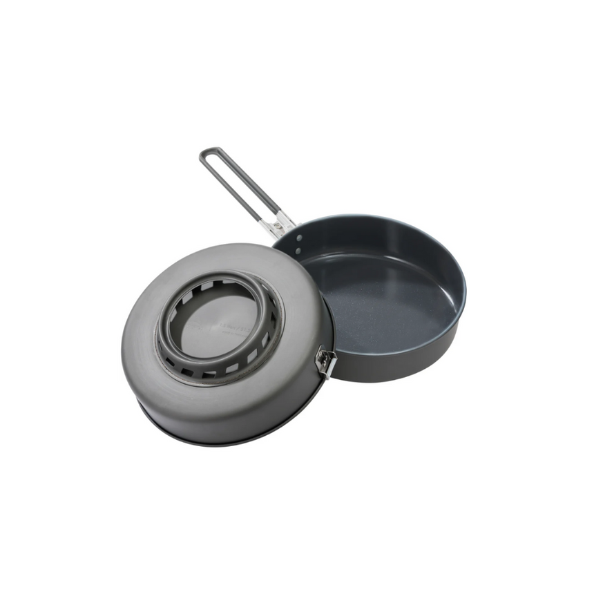 MSR WindBurner® Stove System Combo Outdoor Action- Ceramic Skillet w/ Fusion Ceramic Nonstick Surface