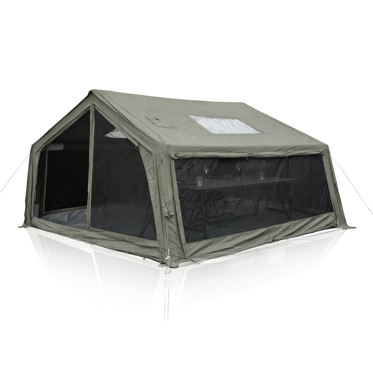 Holawild AirTek Machu Shelter in Khaki - Hero alternate
