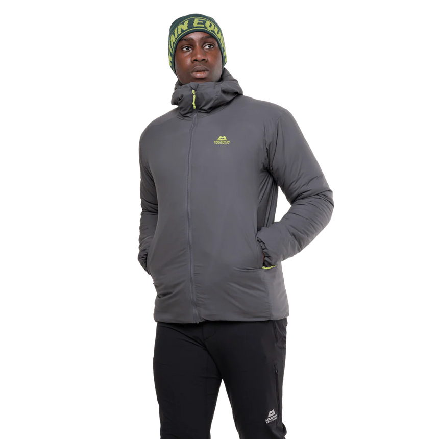 Mountain Equipment Andola Men's Jacket in Anvil Grey - Full Length Fit