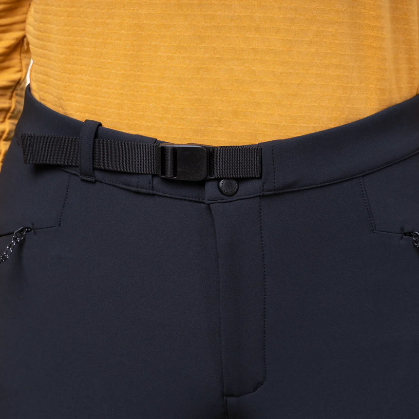 Mountain Equipment Austra Women's Tight in Black - Belt Detail