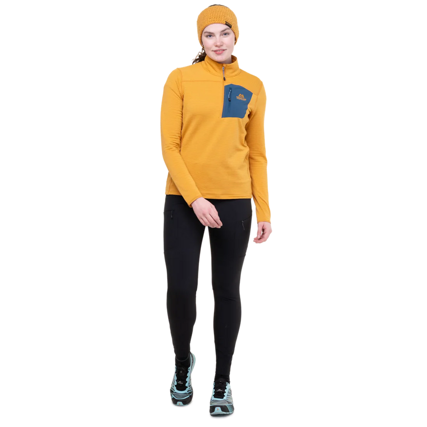 Mountain Equipment Austra Women's Tight in Black - On Model Front