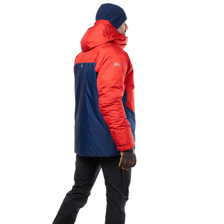 Mountain Equipment Citadel Men's Jacket in Admiral/Chili - Side View