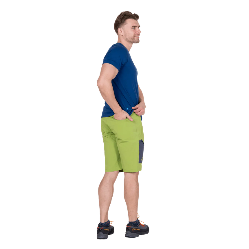 Mountain Equipment Comici Men's Short in Cactus/Ombre - Walking Back Model