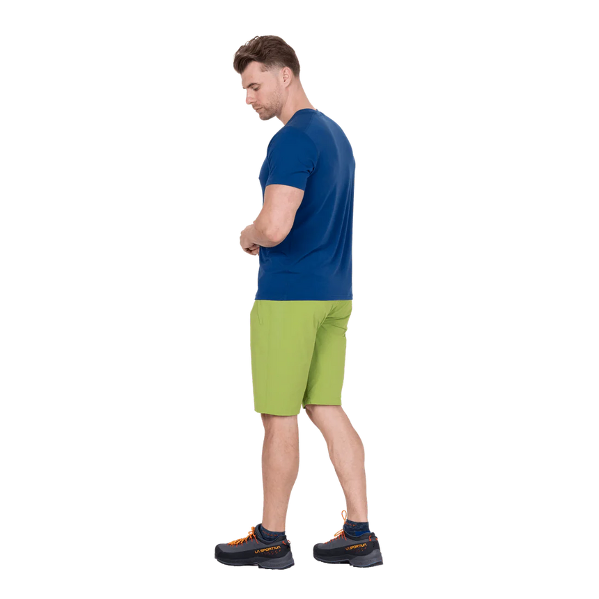 Mountain Equipment Comici Men's Short in Cactus/Ombre - Three Quarter Model