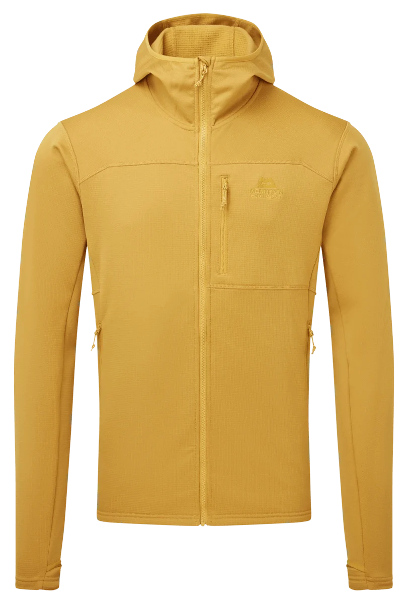 Mountain Equipment Durian Hooded Men's Jacket in Mustard - Front
