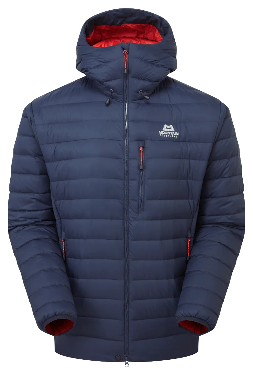 Mountain Equipment Earthrise Hooded Men's Jacket in Cosmos - Front