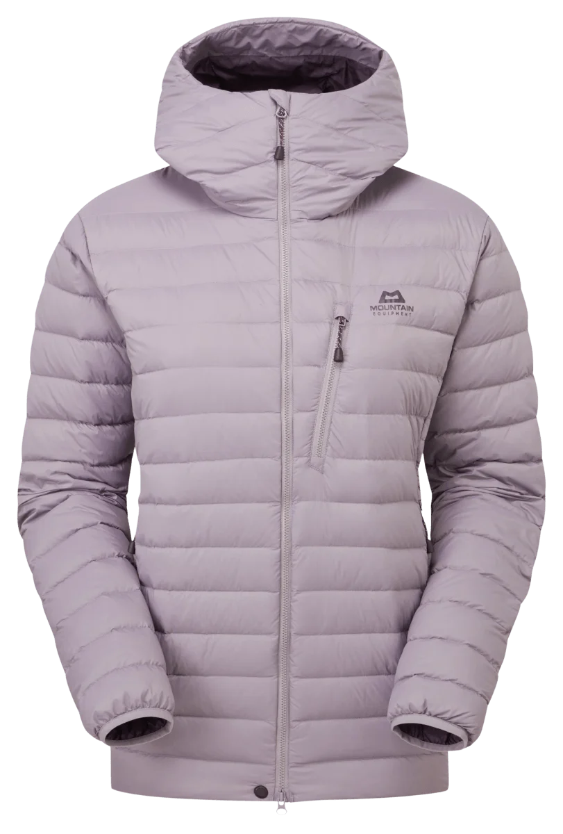 Mountain Equipment Earthrise Hooded Women's Jacket in Allium - front